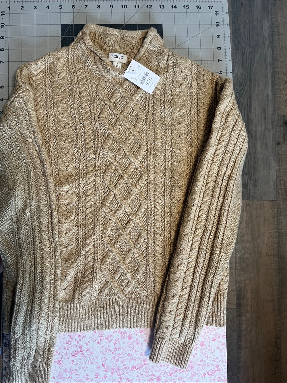 J. Crew Tan Roll neck Sweater